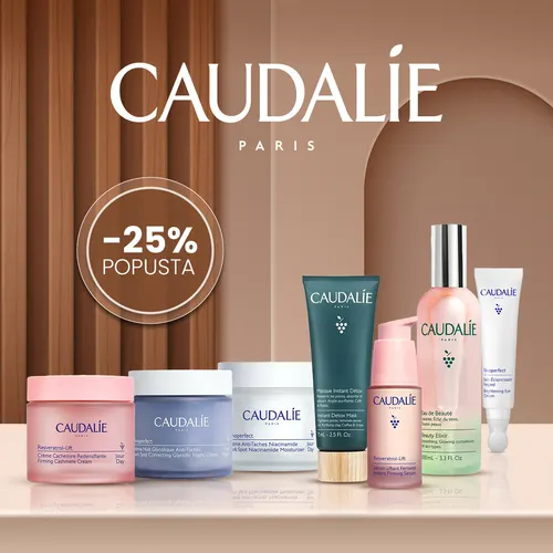 Caudalie skincare ad for MagicBeauty.rs - 25% off