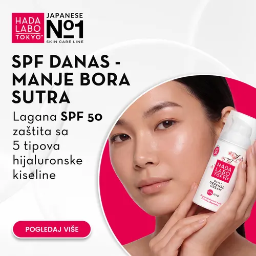 Hada Labo Tokyo SPF 50 ad - SPF today, fewer wrinkles tomorrow