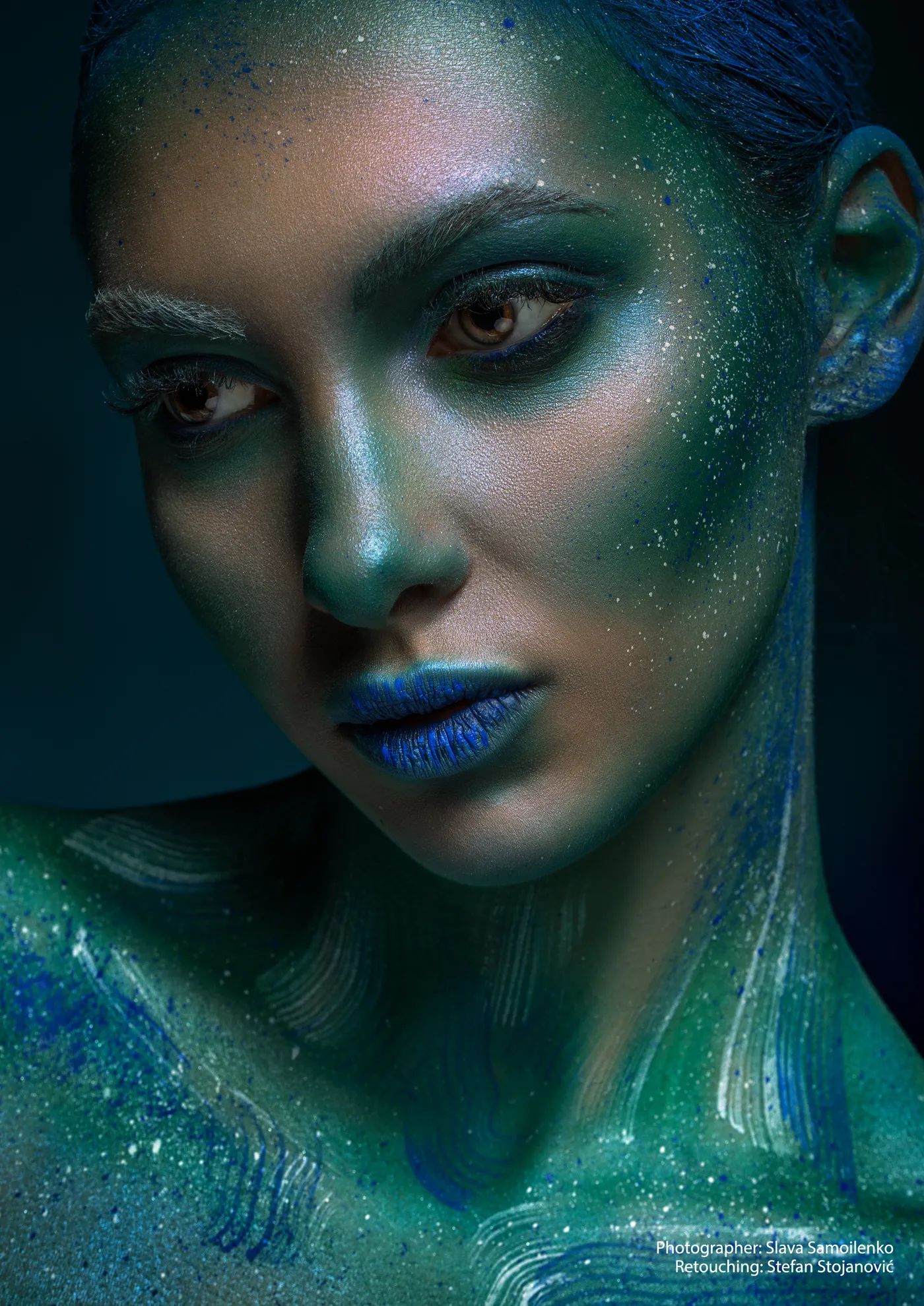 Creative photo retouching - fashion editorial